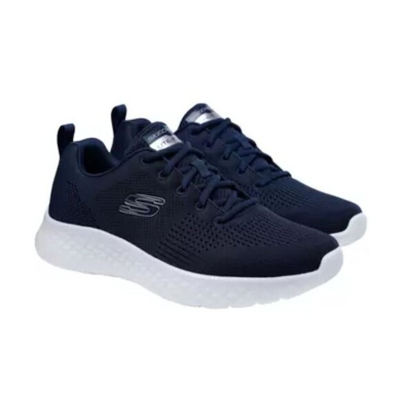 SKECHERS Men\'s 9 Lite Foam Sneakers  Activewear Air Cooled Athletic Shoes Blue main image 6